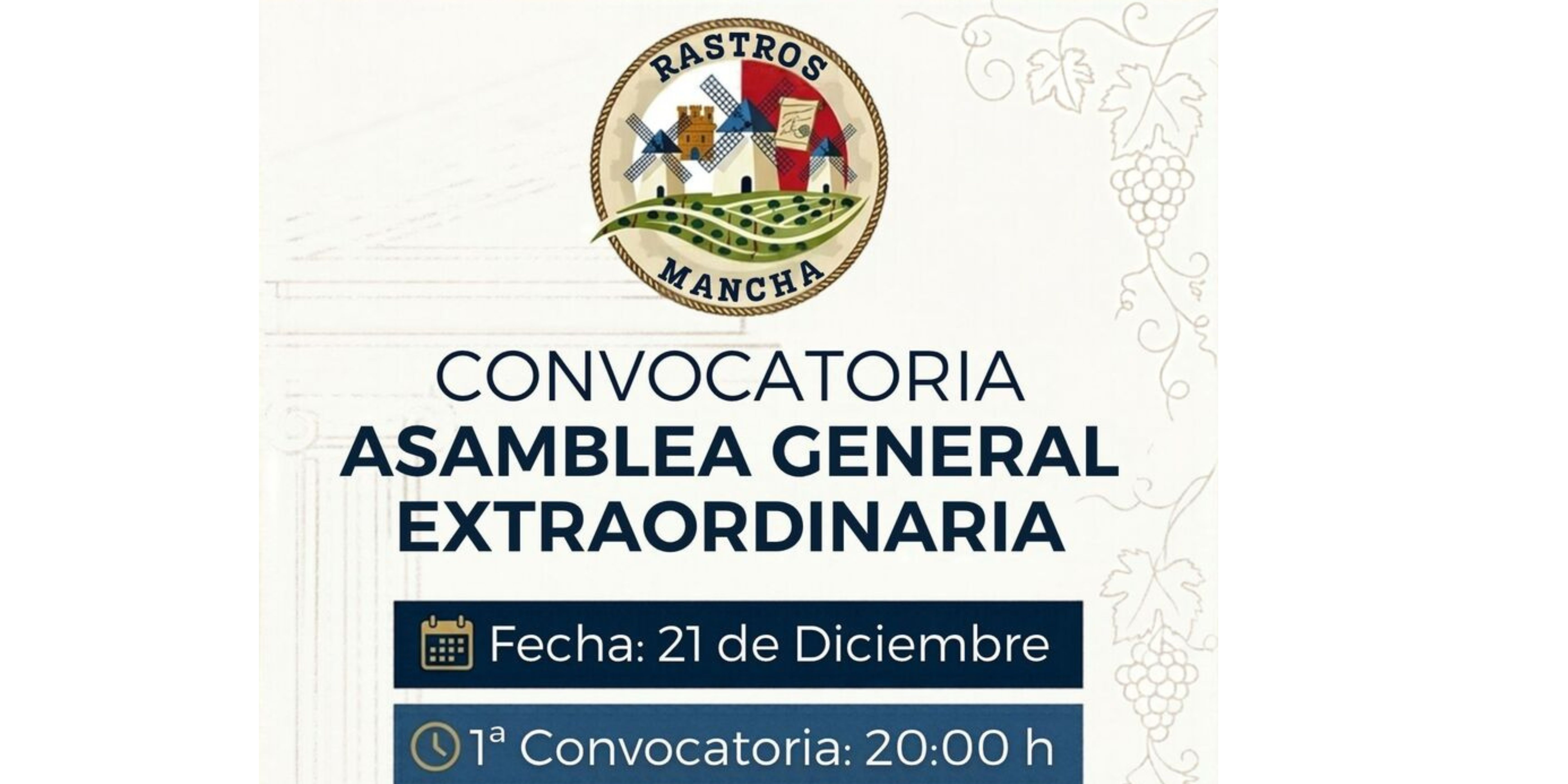 Banner Asamblea General Extraordinaria
