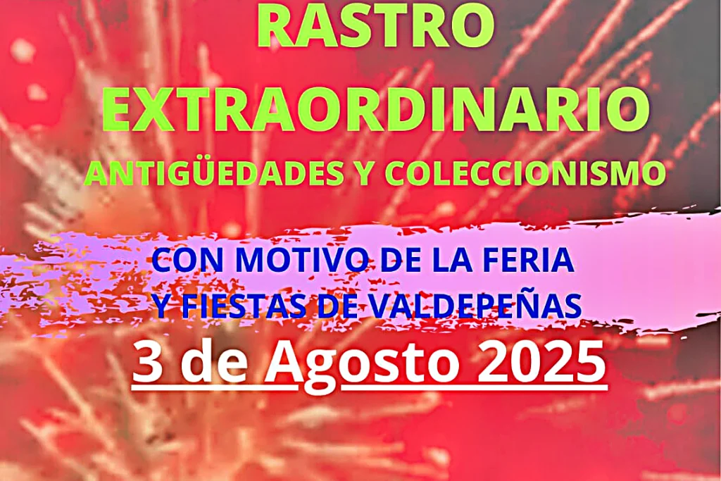 Banner Rastro Domingo 3 Agosto 2025